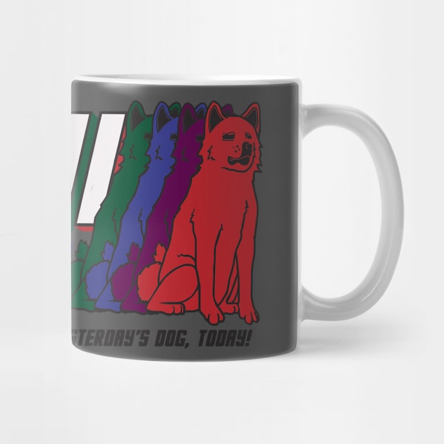 HachiClones - World's Most Loyal Dogs!  Bold Color Design by PsychicCat